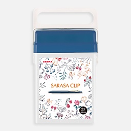 [ZEBRA JJ15-25C-BOX] ZEBRA Sarasa Clip Roller Pen 0.5mm Set x 25