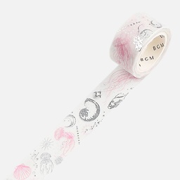 [BGM BM-SPHC001] BGM Washi Tape 20mm Jellyfish