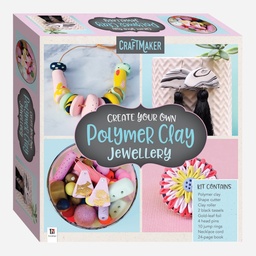 [HINKLER 9781488923555] HINKLER Craft Maker Create Your Own Polymer Clay Jewellery