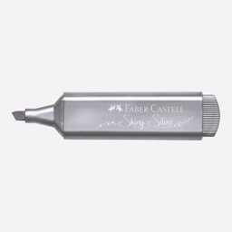 [FABER-CASTELL 154661] FABER-CASTELL TL 46 Metallic Highlighter Shiny Silver