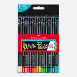 [FABER-CASTELL 116436] FABER-CASTELL Black Edition Color Pencil Set x 36