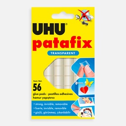 [UHU 37155] UHU Patafix Transparent Glue Pad x 56