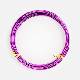 [OVJ 8888888870596] OVJ Aluminium Wire 2mm x 4m Purple