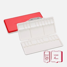 [HOLBEIN 210191] HOLBEIN RP-24 Watercolor Palette With 24 Removable Pans