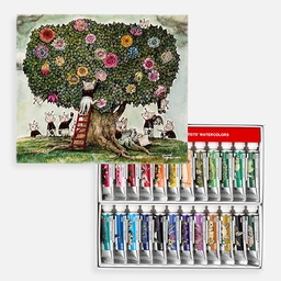 [HOLBEIN XW441] HOLBEIN Higuchi Yuko Artist Watercolor Set x 24