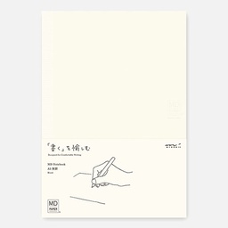 [MIDORI 15293006] MIDORI MD Notebook Blank 52gsm A5 x 88