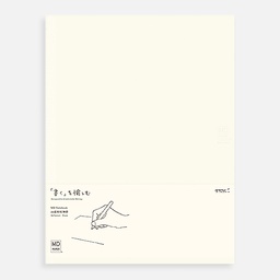 [MIDORI 15296006] MIDORI MD Notebook 52gsm Blank A4 x 88