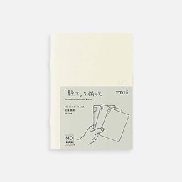 [MIDORI 15298006] MIDORI MD Notebook Light 52gsm Lined A6 x 48 x 3