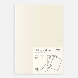 [MIDORI 15303006] MIDORI MD Notebook Light Blank 52gsm A5 x 48 x 3