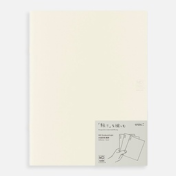 [MIDORI 15307006] MIDORI MD Notebook Light 52gsm Lined A4 Variant x 48 x 3 (English)
