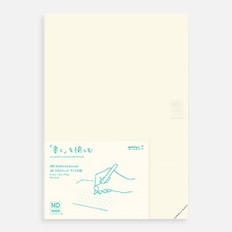 [MIDORI 15390006] MIDORI MD Notebook Journal 52gsm Dot Grid A5 Codex 1 Day 1 Page