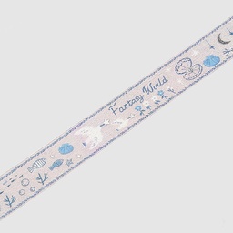 [BGM BM-SPSR006] BGM Clear Washi Tape 20mm Special Ribbon Fantasy World