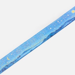 [BGM BM-SPTB004] BGM Clear Washi Tape 30mm Special Dot Starry Night