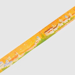 [BGM BM-SPTB006] BGM Clear Washi Tape 30mm Special Dot Evening Scene