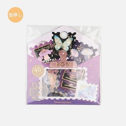 [BGM BS-FGS011] BGM Deco Sticker Decoration Post Office Night Book