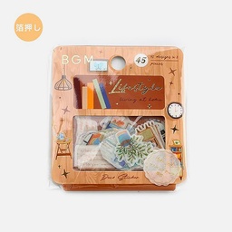 [BGM BS-FGL001] BGM Deco Sticker Lifestyle Living at Home