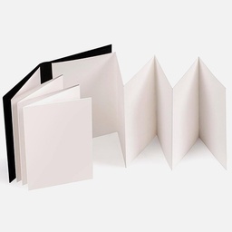 [RHODIA 116153] RHODIA Touch 100% Cotton Watercolor Paper Book 300gsm Cold Press Accordion A5 x 12