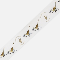 [OKINA MD4051] OKINA Dinosaur Washi Tape 30mm x 7m Velociraptor