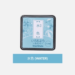 [SHACHIHATA HAC-S1-PB] SHACHIHATA Iromoyou Mini Ink Pad Light Blue