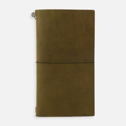 [TRAVELER'S 15342006] TRAVELER’S Notebook Leather Olive