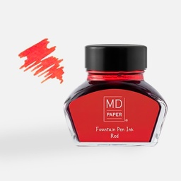 [MIDORI 38128006] MIDORI MD 15th Anniversary Fountain Pen Ink Red
