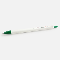[ZEBRA WYSS22-24] ZEBRA Clickart Retractable Marker Viridian