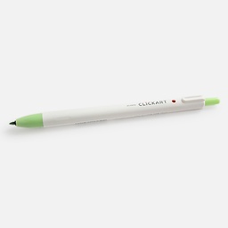 [ZEBRA WYSS22-34] ZEBRA Clickart Retractable Marker Leaf Green