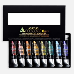 [HOLBEIN AC893] HOLBEIN Iridescence Acrylic Paint 5ml Shine Set x 8