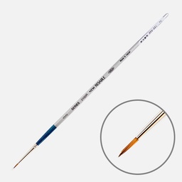 [HOLBEIN 203221] HOLBEIN 3100R Resable Synthetic Squirrel Round Brush 00