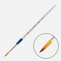 [HOLBEIN 203226] HOLBEIN 3100R Resable Synthetic Squirrel Round Brush 8