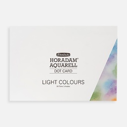 [SCHMINCKE 14999122] SCHMINCKE Horadam Watercolor Dot Card 24 Light Tones