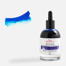 [JACQUES HERBIN 16425] JACQUES HERBIN Eclats Watercolor Ink 50ml Ultramarine Blue