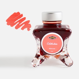 [DIAMINE 720524167767] DIAMINE Inkvent Green Shimmer Fountain Pen Ink 50ml Celebration