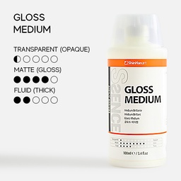 [SHINHAN 2153412-1333] SHINHAN Ssence Soft Body Acrylic Gloss Medium 100ml