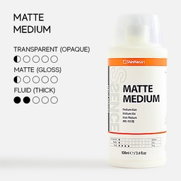 [SHINHAN 2153412-1535] SHINHAN Ssence Soft Body Acrylic Matt Medium 100ml