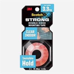 [3M 410-S19] 3M Scotch Strong Double-Sided Mounting Tape 19mm x 1.5m