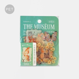 [BGM BS-PF020] BGM The Museum Deco Sticker Natural History Love Butterfly