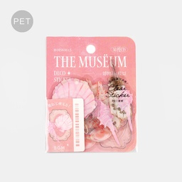 [BGM BS-PF022] BGM The Museum Deco Sticker Natural History Cherry Blossom Shells