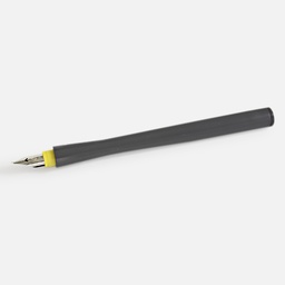[SAILOR 12-0138-721] SAILOR Hocoro Dip Pen Fude 40° Grey Yellow