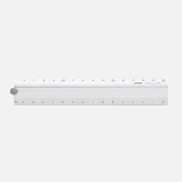 [MIDORI 42285006] MIDORI Aluminum Multi Ruler 30cm Silver