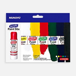 [MUNGYO APS-6A] MUNGYO Acrylic Paint Stix Set x 6