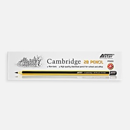 [ASTAR P1500-2B] ASTAR Cambridge Graphite Pencil 2B x 12