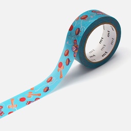 [MT MTMARU03] MT Maruichikyu Washi Tape 15mm Pastime In The Past