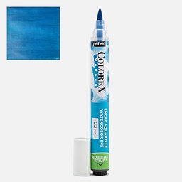 [PEBEO 417322] PEBEO Colorex Watercolor Brush Marker 1mm Cyan