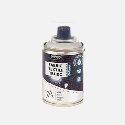 [PEBEO 805432] PEBEO 7A Fabric Spray Paint 100ml Silver