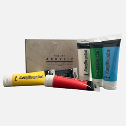 [OVJ 8888888870620] OVJ Acrylic Paint 75ml Set x 6