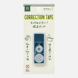 [MIDORI 35517006] MIDORI XS Correction Tape Navy Blue A