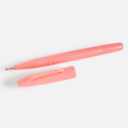 [PENTEL SES15C-F2X] PENTEL Fude Touch Brush Pen Coral Orange