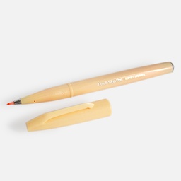 [PENTEL SES15C-F3X] PENTEL Fude Touch Brush Pen Pale Orange