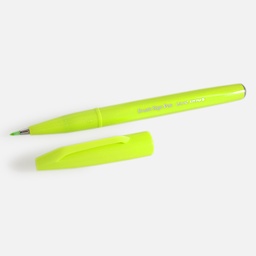 [PENTEL SES15C-K2X] PENTEL Fude Touch Brush Pen Lime Green